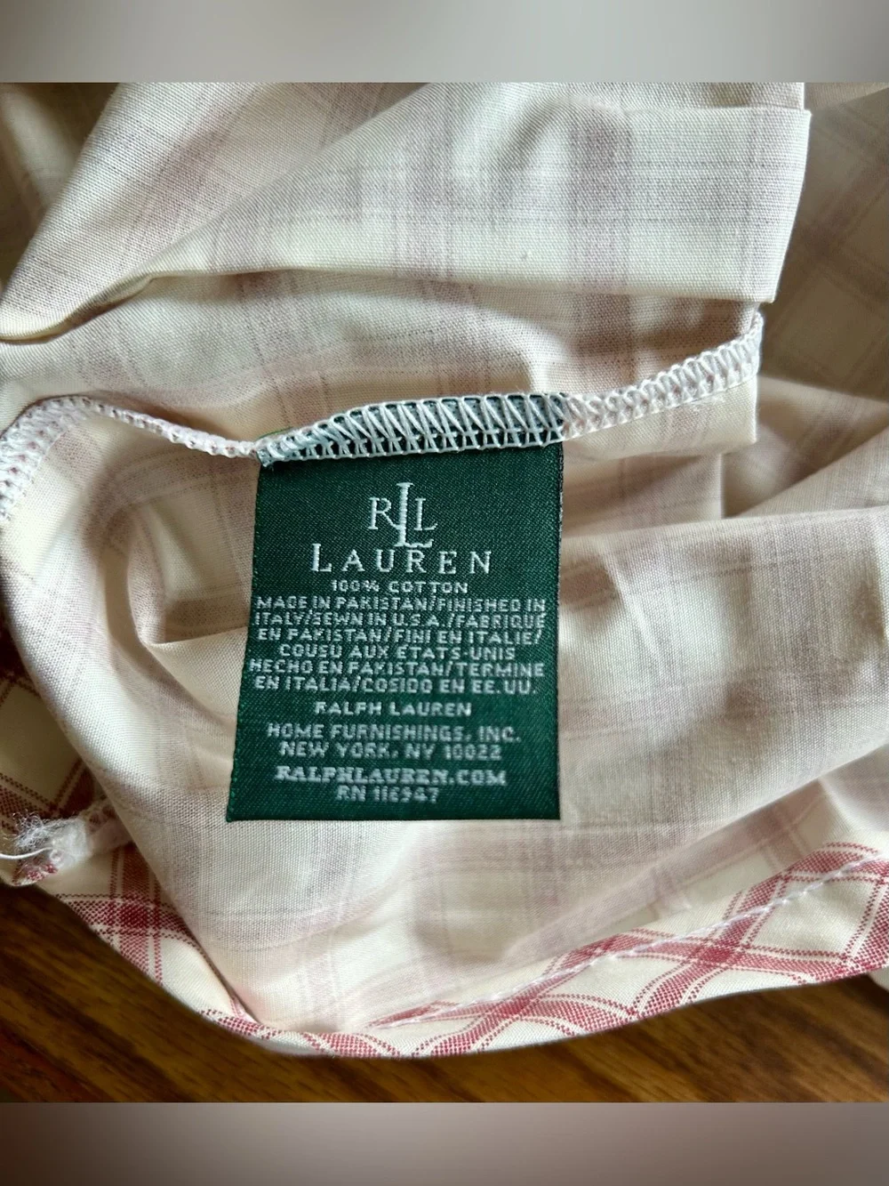 Ralph Lauren Pillowcase